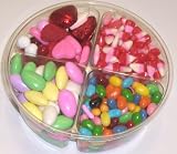Scott's Cakes 4-Pack Cupid Corn, Conversation Beans, Deluxe Valentine Mix, & Jordan Almonds