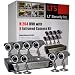 LTS LTD08HTDK 8-Camera H.264 Realtime DVR Security System with 500GB, Mobile Phone Live View, VGA output