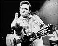 Johnny Cash Photo ~ Giving the Finger ~ 8x10