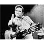 Johnny Cash Photo ~ Giving the Finger ~ 8x10" Glossy Black & White