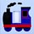 Blue Engine Light Switch Cover