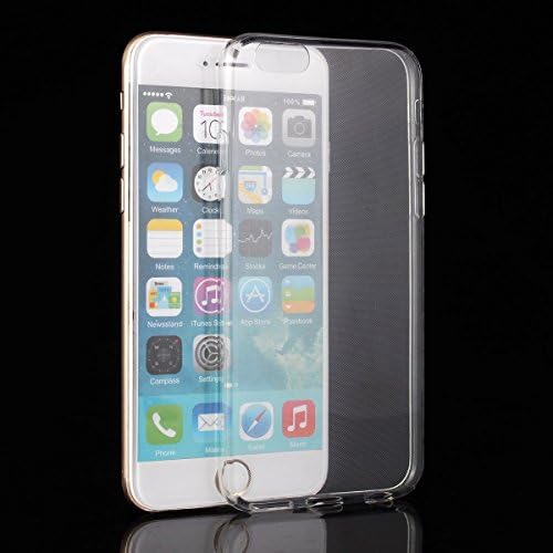 Ducky Worldwide® Ultra-thin Silicon Back Cover Clear Plain Lightweight Protective Soft TPU Rubber Skin Case For Apple iPhone6 iPhone6s iPhone 6 6s 4.7"