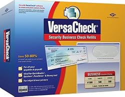 VersaCheck Classic 1000, Business Check Refills, Green, 500 Sheets