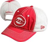 Cincinnati Reds Low and Away Adjustable Hat