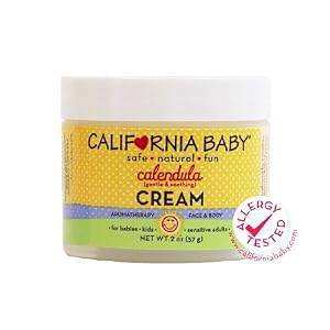 California Baby Calendula Cream, 2 oz (Pack of 2)