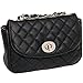 Womens Quilted Crossbody Bag by Silverhooks - Pattern Shoulder Mini Handbag