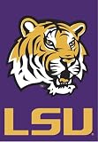 Louisiana State Tigers LSU Large House Flag h