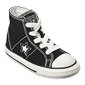 Toddlers' Converse&reg; One Star&reg; Hi Top - Black