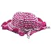Cotton Flower Tea Party Hat (More Colors...) Select Color: fuchsia