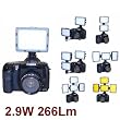 Camera Continuous LED Light Light for Sony Alpha A380l, A550l, A330y, A700, A350x, A850, A200w, A300x, A700k, A500l, A100