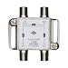 PLANEX 全端子電流通過型 高画質・地デジ/BS/CS/110度CS対応アンテナ3分配器 PL-ANT03PE