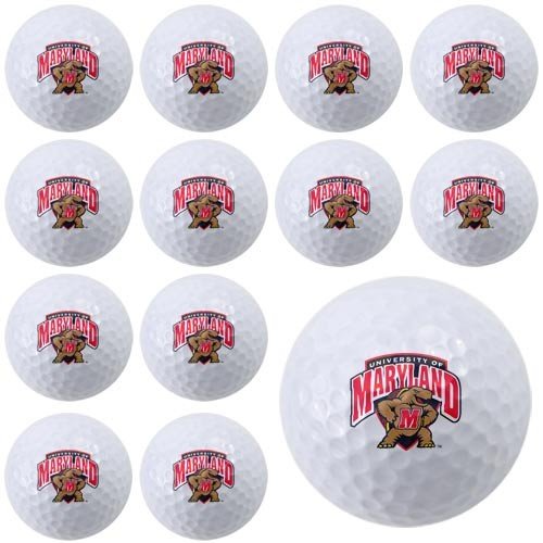 Maryland Terrapins Dozen Pack Golf Balls