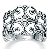 Silver Filigree Ring