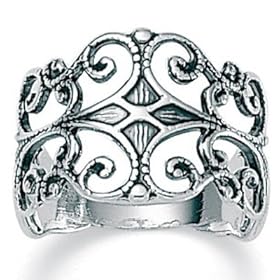Silver Filigree Ring