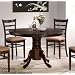 Dining Table with Solid Wood Top - Espresso Finish