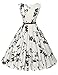 GRACE KARIN® Women's 1950's Vintage Sleeveless Swing Dresses JS6086