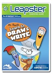 LeapFrog Leapster Learning Game Mr. Pencil's Learn to Draw and Write