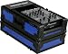 Marathon Flight Road Blk Series Case MA-10Mixblkblue - Black Series - 10-Inch DJ Mixer Case Fits Lar