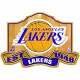 NBA Los Angeles Lakers 11-by-17 inch Established Wood Sign