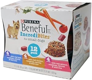 Beneful IncrediBites for Small Dogs - 12 Pk Beef, Chicken & Salmon