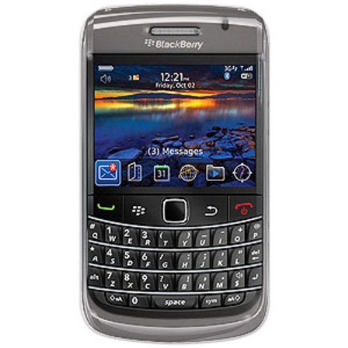 Amzer Snap on Crystal Hard Case for Blackberry Bold 9700, Onyx 9700 (Clear)