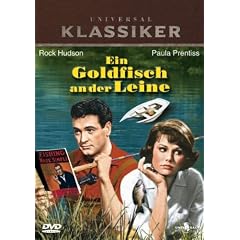 Ein Goldfisch an der Leine
