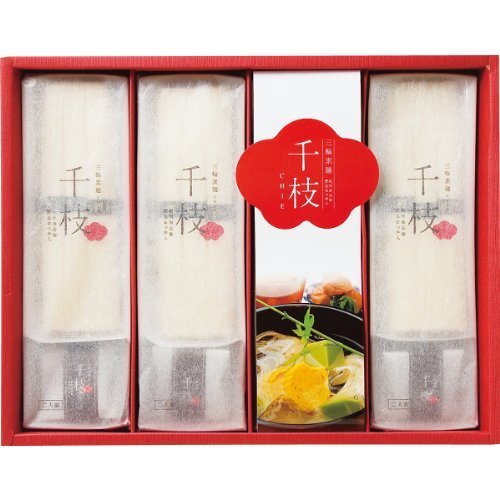 Cover image : 三輪素麺 千枝(紀州南高梅・鰹こんぶつゆ付) CA-30