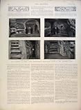 CATACOMBS ROME ITALY PHOTOGRAPHS MAGNESIUM LIGHT 1891