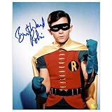 Burt Ward Autographed Robin Studio Photo: 8x10 - Autographed Wrestling Photos
