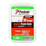 Paslode 650230 1-1/4-Inch by 16 Gauge 20 Degree Angled Galvanized Finish Nail (2,000 per Box)