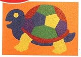 Lauri Foam Crepe Rubber Puzzle TURTLE 17 pc