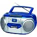 Emerson PD6548BL Portable CD Player with AM/FM Stereo Radio and Cassette Recorder