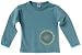 Dingdong . 15110514 Baby - M&auml;dchen Babybekleidung/Oberteile/Shirts, Gr. 92 T&uuml;rkis (Ringel - t&uuml;rkis/kitt 9808)