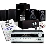 Onkyo TX-SR507 AV Receiver (Silver) + MJ Acoustics XENO 5.1 speakers (Gloss Black) + Creative Audio £100 cable bundle (see below for details) + Creative Audio Quickstart Guide. 2 Year Guarantee.