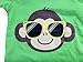 Baby House Little Boys' 1Set Short Sleeve+Shorts Pajama Green Monkey 6Mos-10Yrs