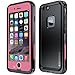 iPhone 6 Waterproof Case,Eonfine Underwater Extreme Durable Protective Case IP68 Certified Waterproof Finger Recognition Touch ID Heavy Duty Shockproof Case Skin for iPhone 6 Pink