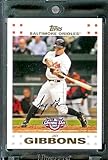 2007 Topps Opening Day #80 Jay Gibbons Orioles - Mint Condition - Shipped in Protective Display Case !