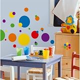 Just Dots Primary Peel & Stick Wall Decals