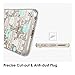 ESR iPhone 6 Case, iPhone 6 /6s Case Hybrid [Shock Absorbing] TPU Bumper +[Scratch Resistant] Hard Back Cover Clear with Design Protective Case for iPhone 6s / 6-Dream Catcher - Cyan Paisley
