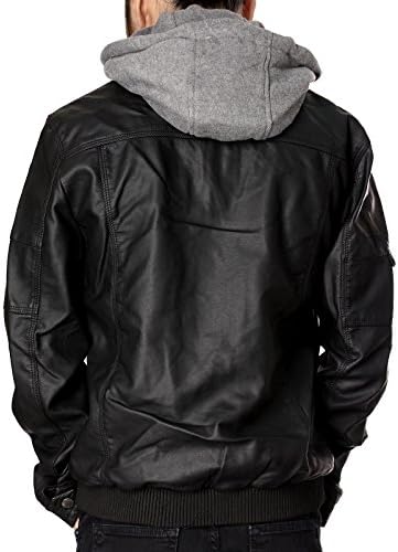 RNZ PREMIUM DESIGNER FAUX LEATHER JACKET M9