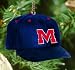 Mississippi - Baseball Cap Ornament