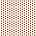 Large Hexagon Red & White Tile Flooring Dollhouse Miniature