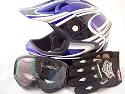 NEW DOT YOUTH-ATV-MOTOCROSS MOTORCYCLE KIDS HELMET (Small)