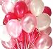 Catterpillar 50285 Balloons Metallic HD(Pack of 50) (White Pink Red) RS.169.00
