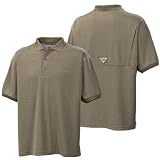 Columbia Men's Perfect Cast Polo, Sage, Large