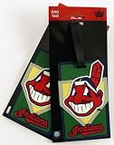 Cleveland Indians Two Pack Soft Laser Bag Tag