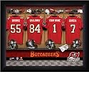 Tampa Bay Buccanneers Personalized Locker Room Print