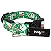 ITERY Dog Collar, LED Flashing Lights Dog Collar Pets LED Flash Collar Christmas Tree (Green Clown Snowman, M)