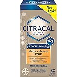 Citracal with Calcium D Slow Release 1200, 80-Count