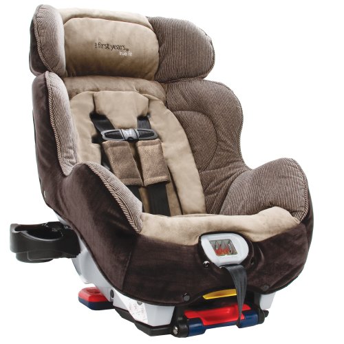 The First Years True Fit Convertible Car Seat, Rail Stripe
